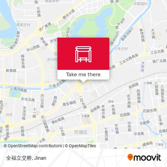 全福立交桥 map
