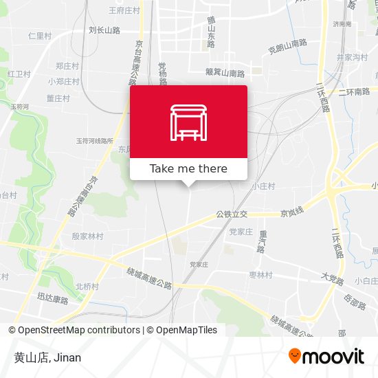 黄山店 map