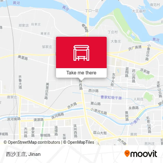 西沙王庄 map