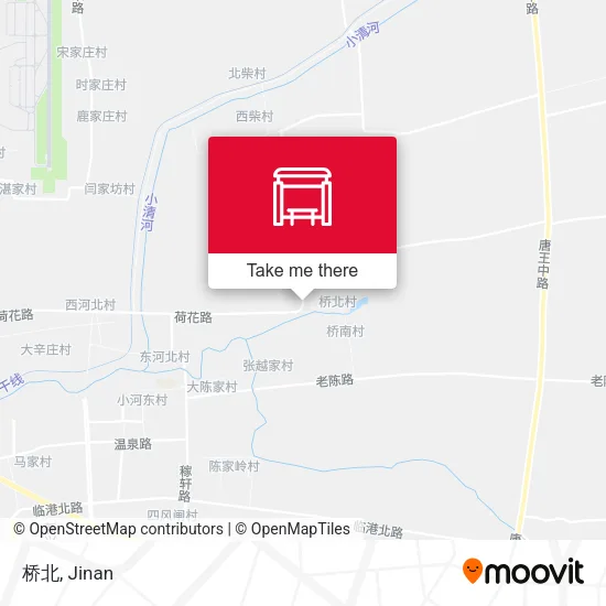 桥北 map