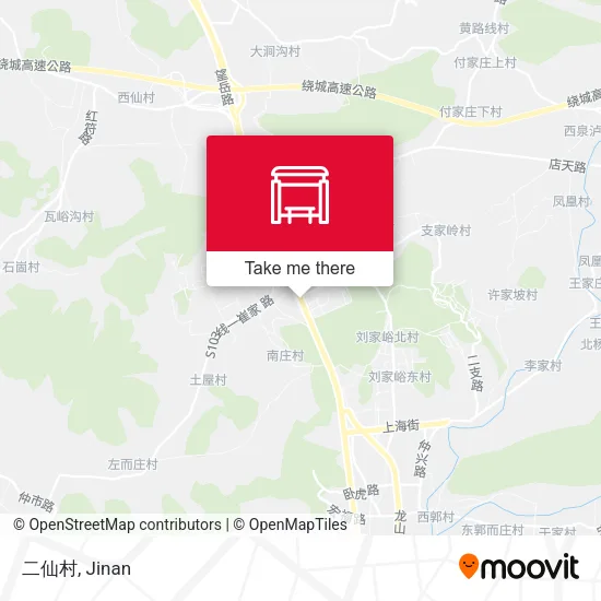 二仙村 map