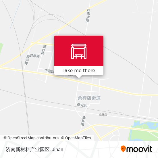 济南新材料产业园区 map