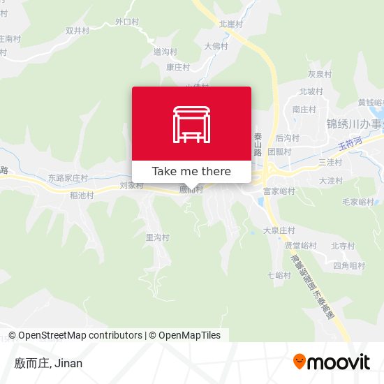廒而庄 map