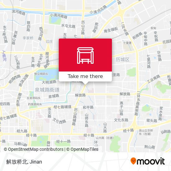 解放桥北 map