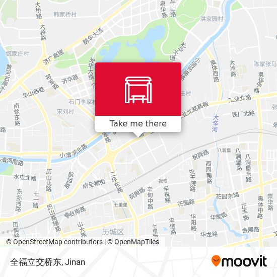 全福立交桥东 map