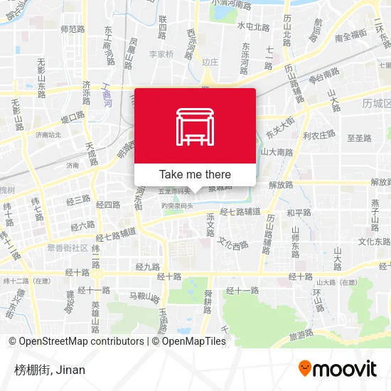 榜棚街 map