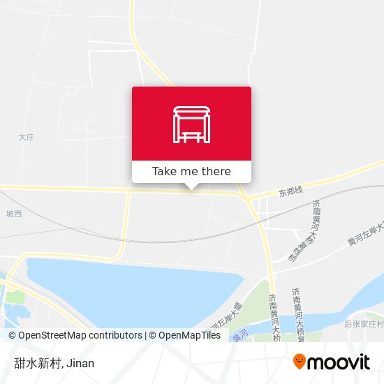 甜水新村 map