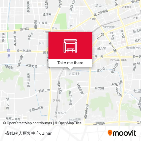 省残疾人康复中心 map