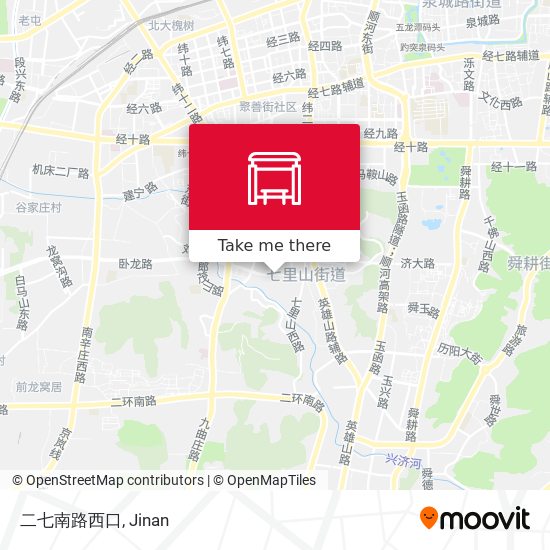 二七南路西口 map