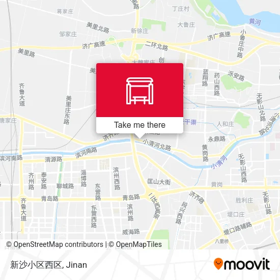 新沙小区西区 map