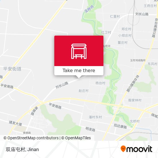 双庙屯村 map