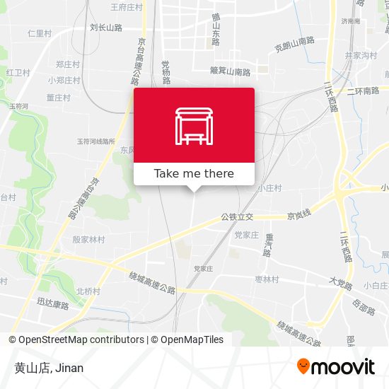 黄山店 map
