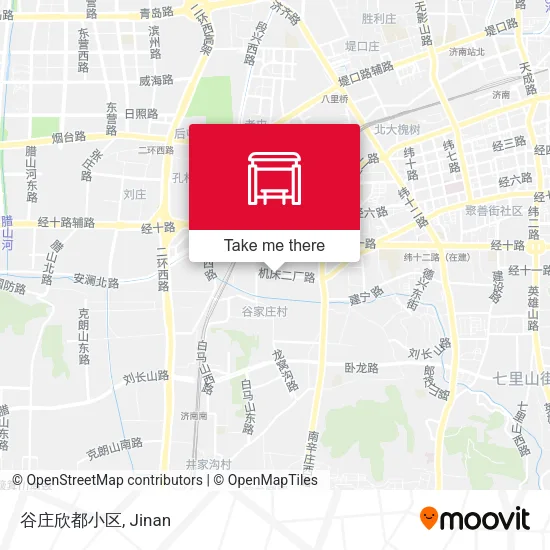 谷庄欣都小区 map