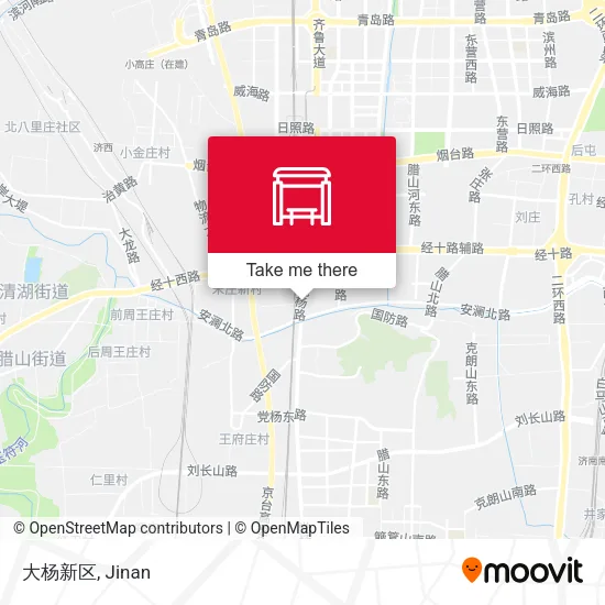 大杨新区 map