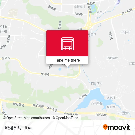 城建学院 map