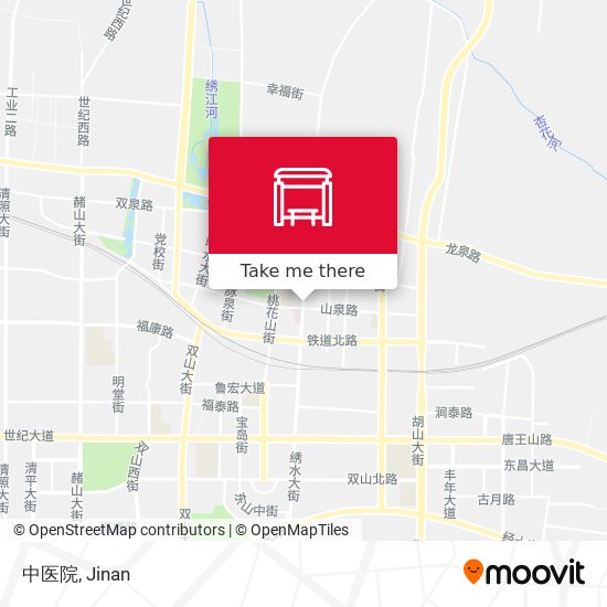 中医院 map