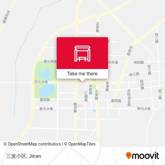 三发小区 map
