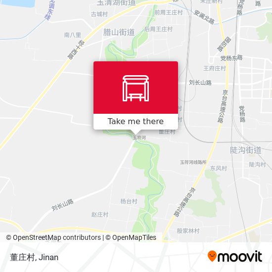董庄村 map