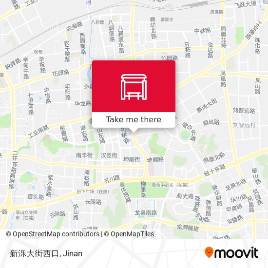 新泺大街西口 map