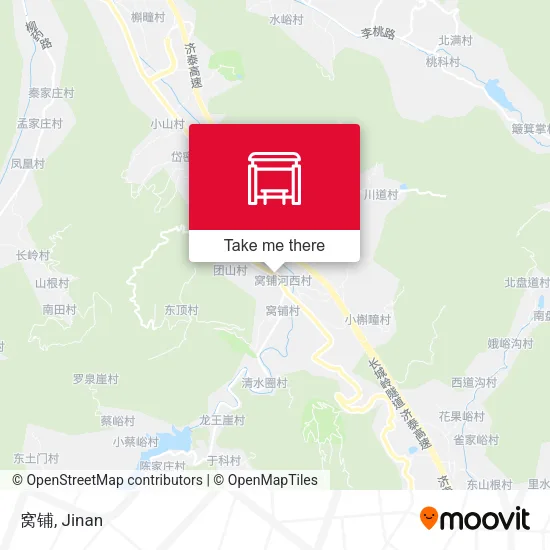 窝铺 map