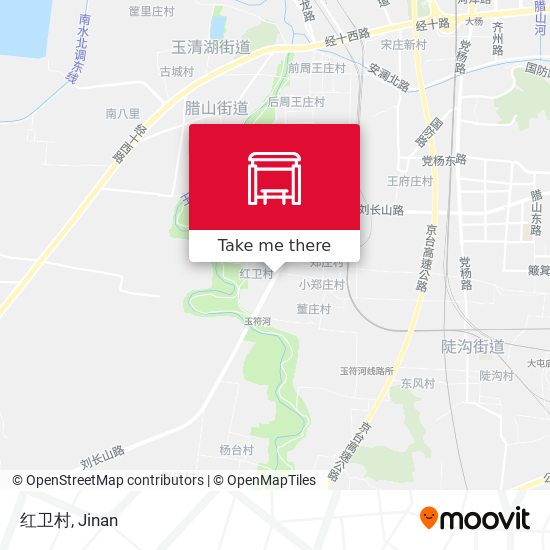红卫村 map