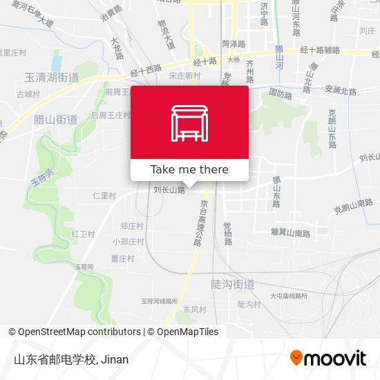 山东省邮电学校 map