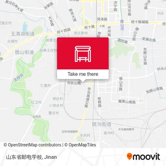 山东省邮电学校 map