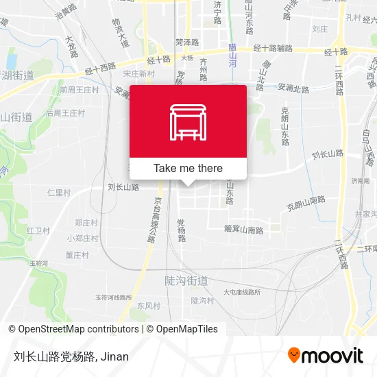 刘长山路党杨路 map