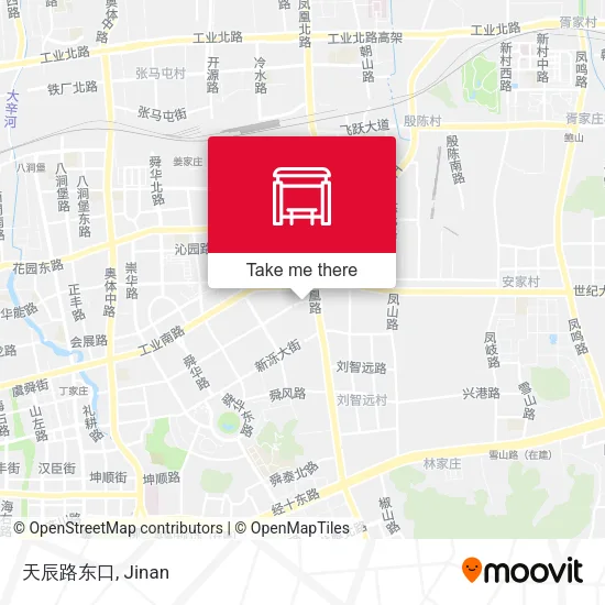 天辰路东口 map