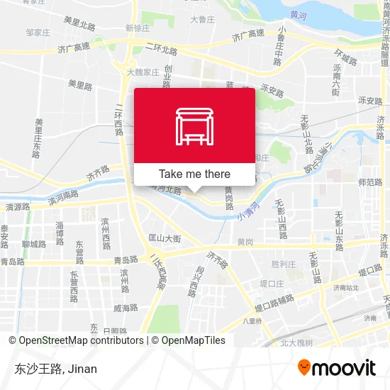 东沙王路 map