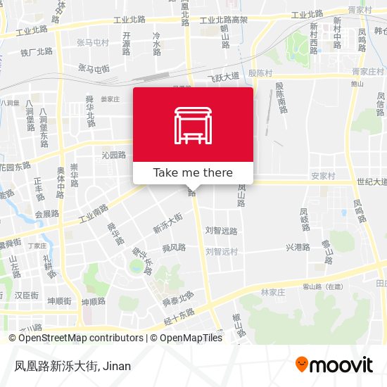 凤凰路新泺大街 map