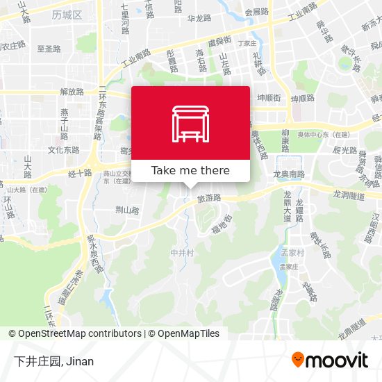 下井庄园 map