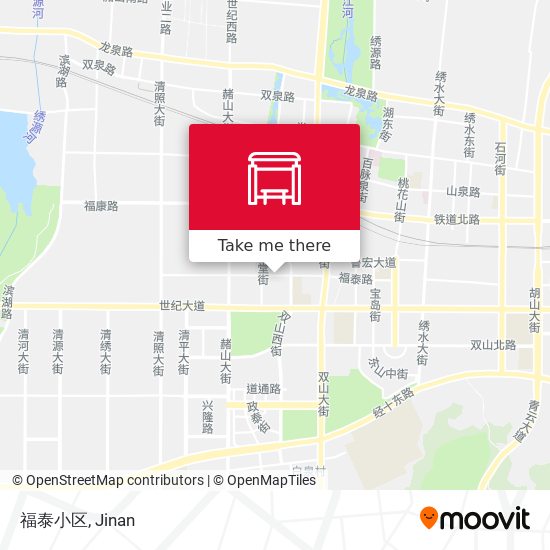 福泰小区 map
