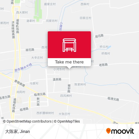 大陈家 map