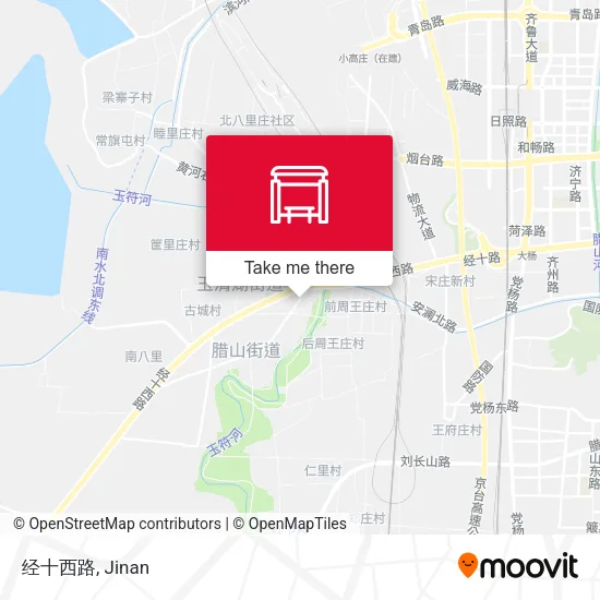 经十西路 map