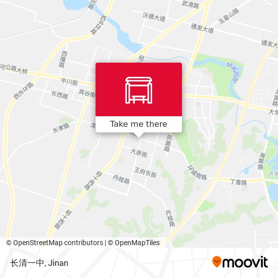 长清一中 map