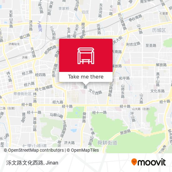 泺文路文化西路 map