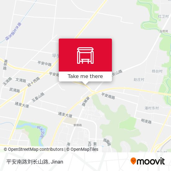 平安南路刘长山路 map