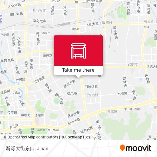 新泺大街东口 map