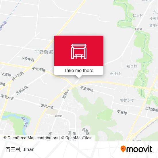 百王村 map