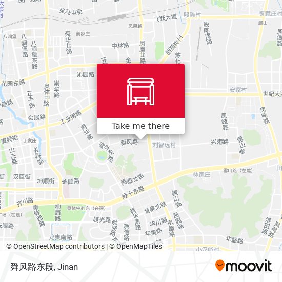 舜风路东段 map