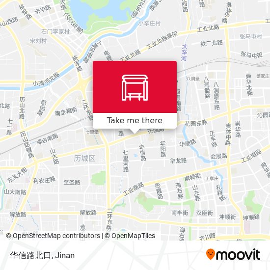 华信路北口 map