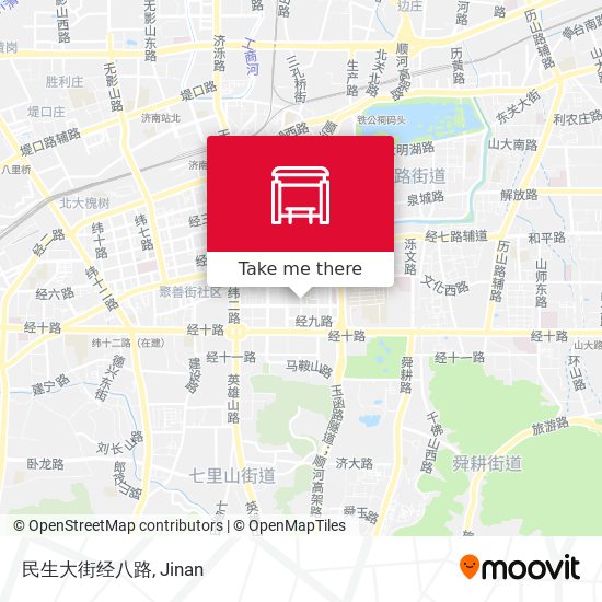 民生大街经八路 map