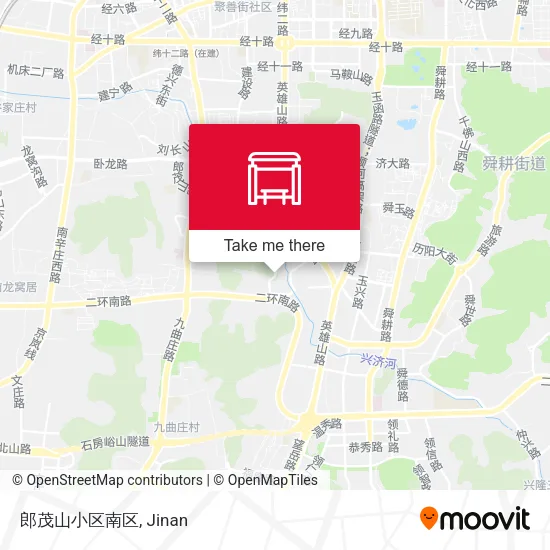 郎茂山小区南区 map
