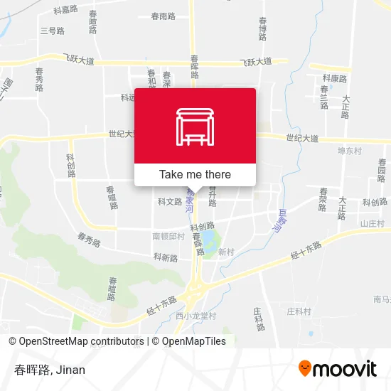春晖路 map