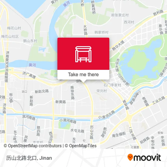 历山北路北口 map