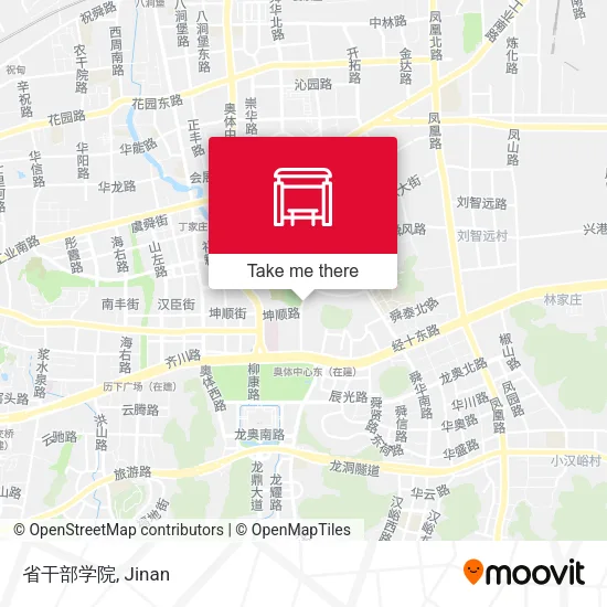 省干部学院 map