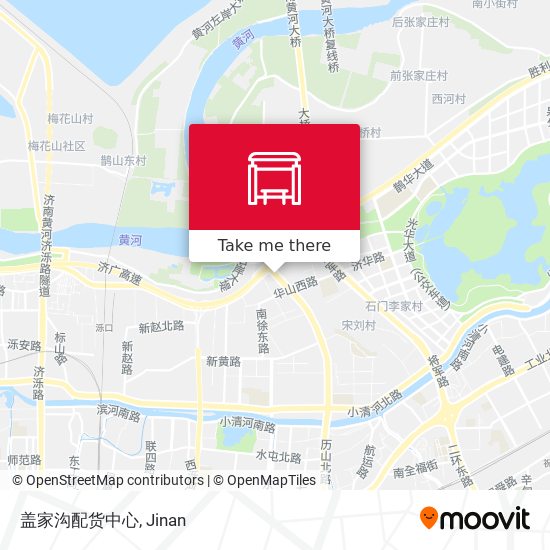 盖家沟配货中心 map
