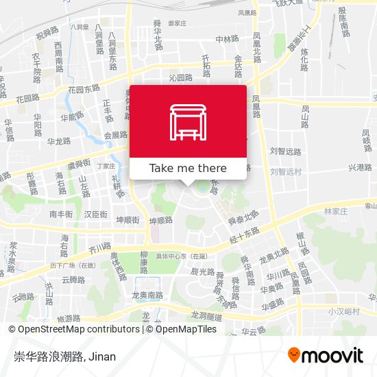 崇华路浪潮路 map