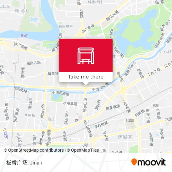 板桥广场 map